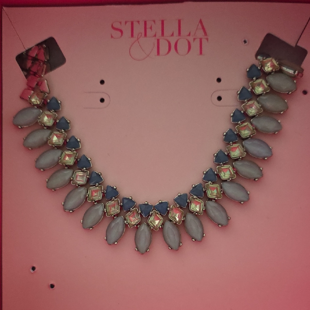Stella & Dot Marina Reversible Statement Necklace